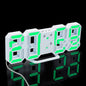 Digital Clock Electronic Alarm Clock Wall Three-dimensional Wall Clock