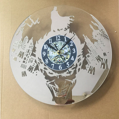 Acrylic Vinyl Wall Clock Decorative Wall Clock
